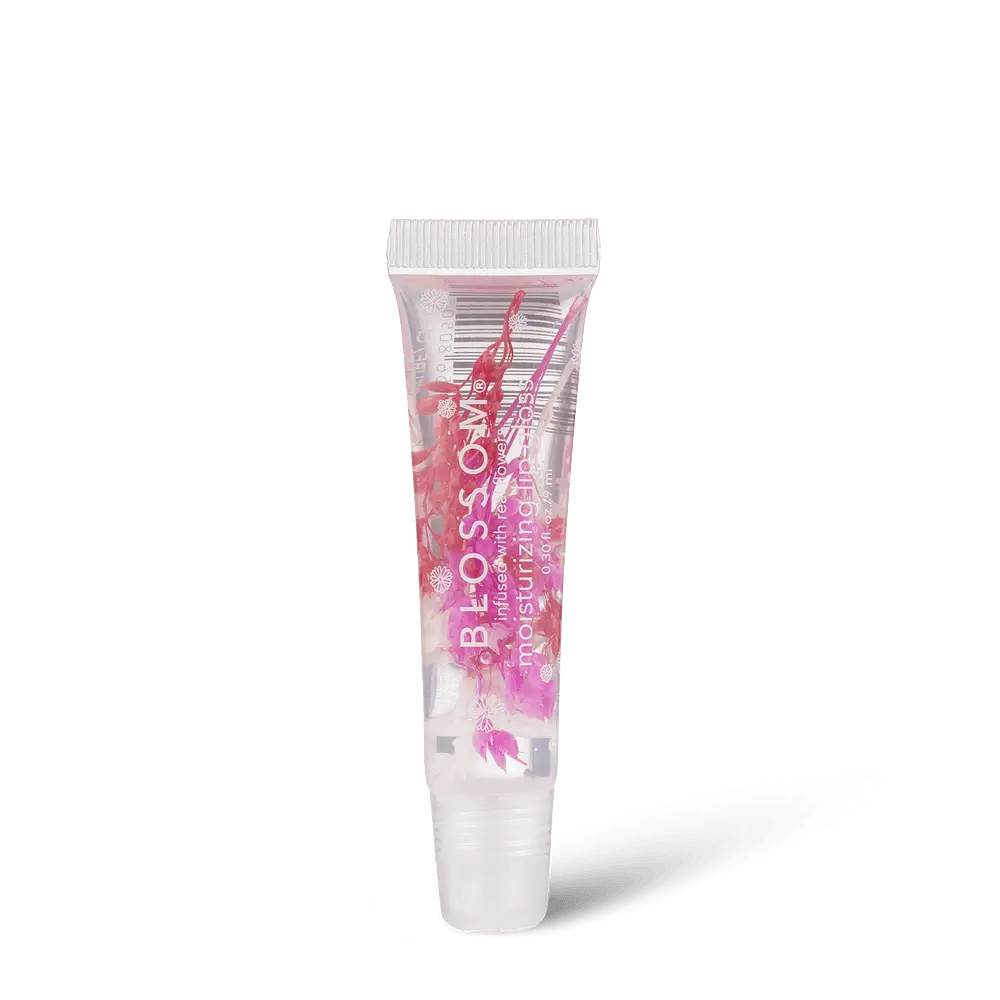 Blossom Moisturizing Lip Gloss Tube Strawberry