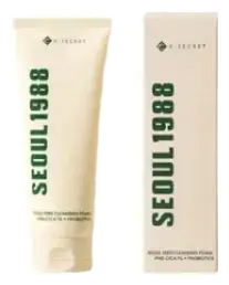 K-Secret Seoul 1988 Cleansing Foam : Pine Cica 1% + Probiotics
