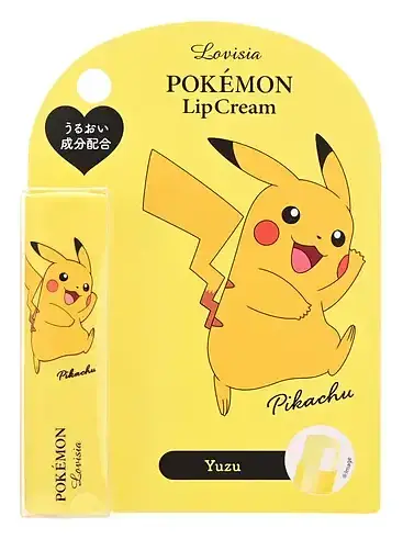Lovisia Pokémon Lip Cream Pikachu Yuzu
