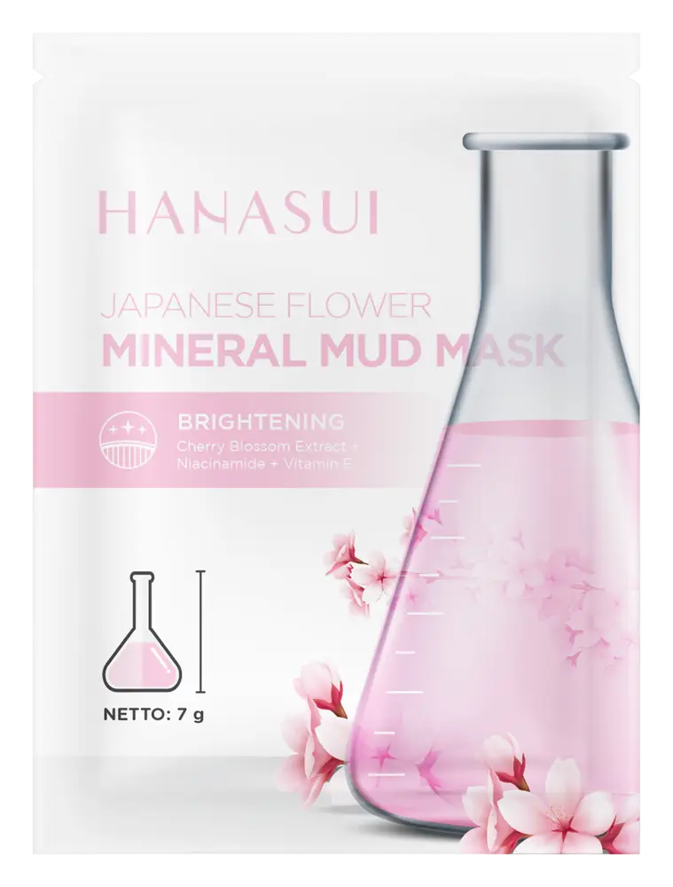 Hanasui Mineral Mud Mask Japanese Flower