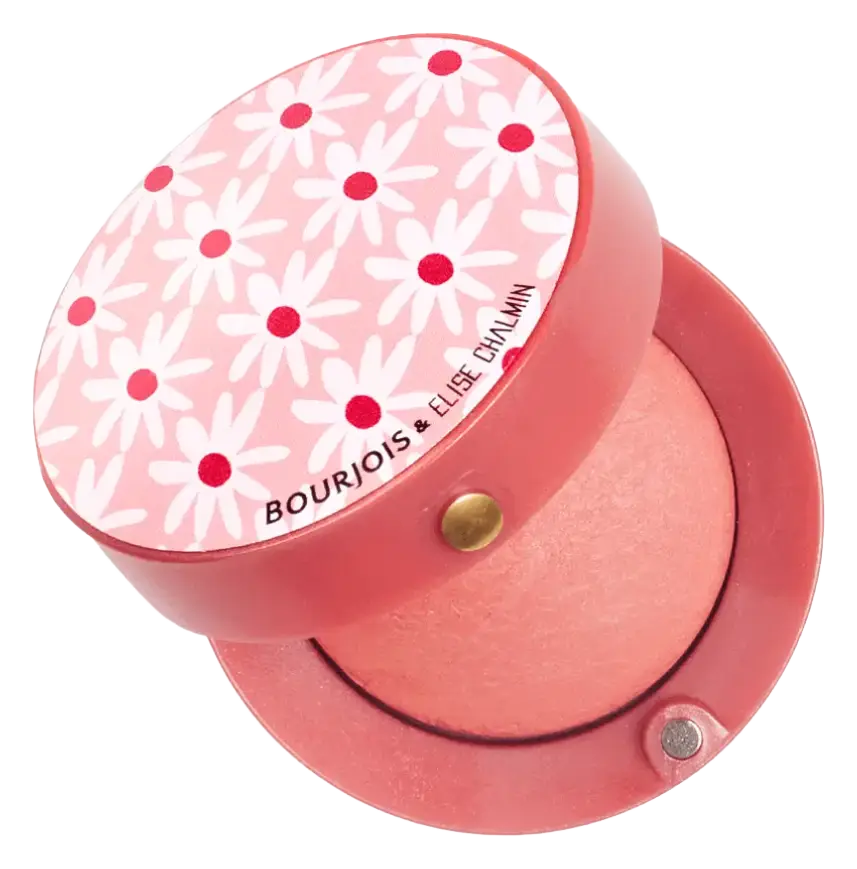 Bourjois Paris Round Box Blush Elise Chalmin 54 Rose Frisson