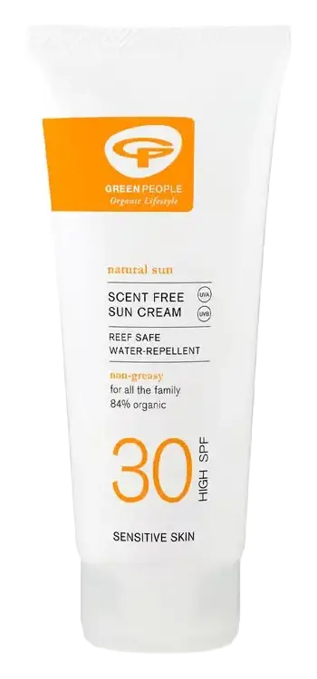 Green People Scent Free Sun Cream SPF30