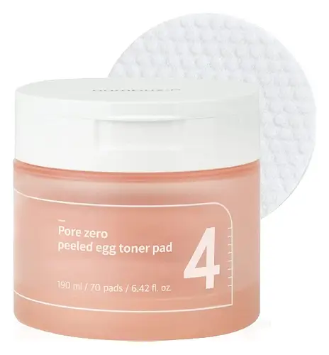 Numbuzin No.4 Pore Zero Peeled Egg Toner Pad