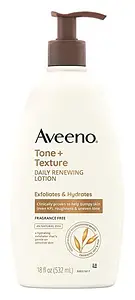 Aveeno Tone + Texture Renewing Lotion for Sensitive Skin