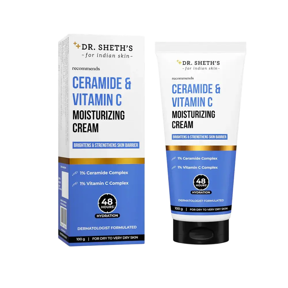 Dr. Sheth's Ceramide & Vitamin C Moisturizing Cream