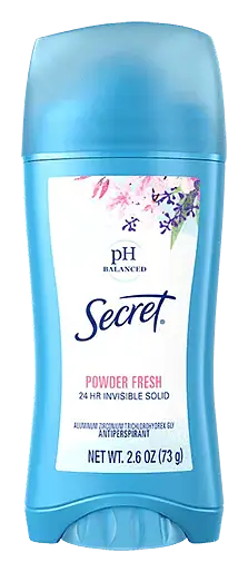 Secret Original Invisible Solid Deodorant Powder Fresh