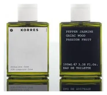 KORRES Pepper Jasmine Gaiac Wood Passion Fruit Eau De Toilette