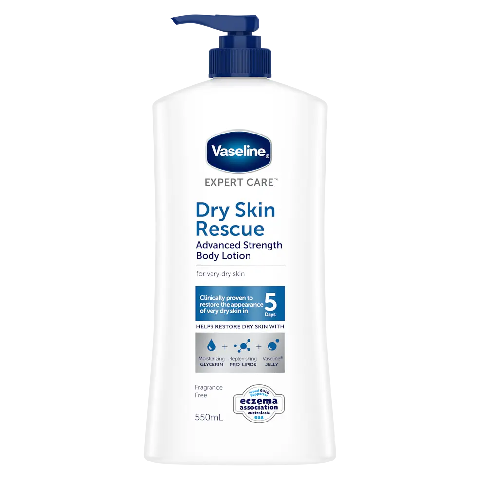 Vaseline Expert Care Dry Skin Rescue Advanced Strength Body Lotion Australia