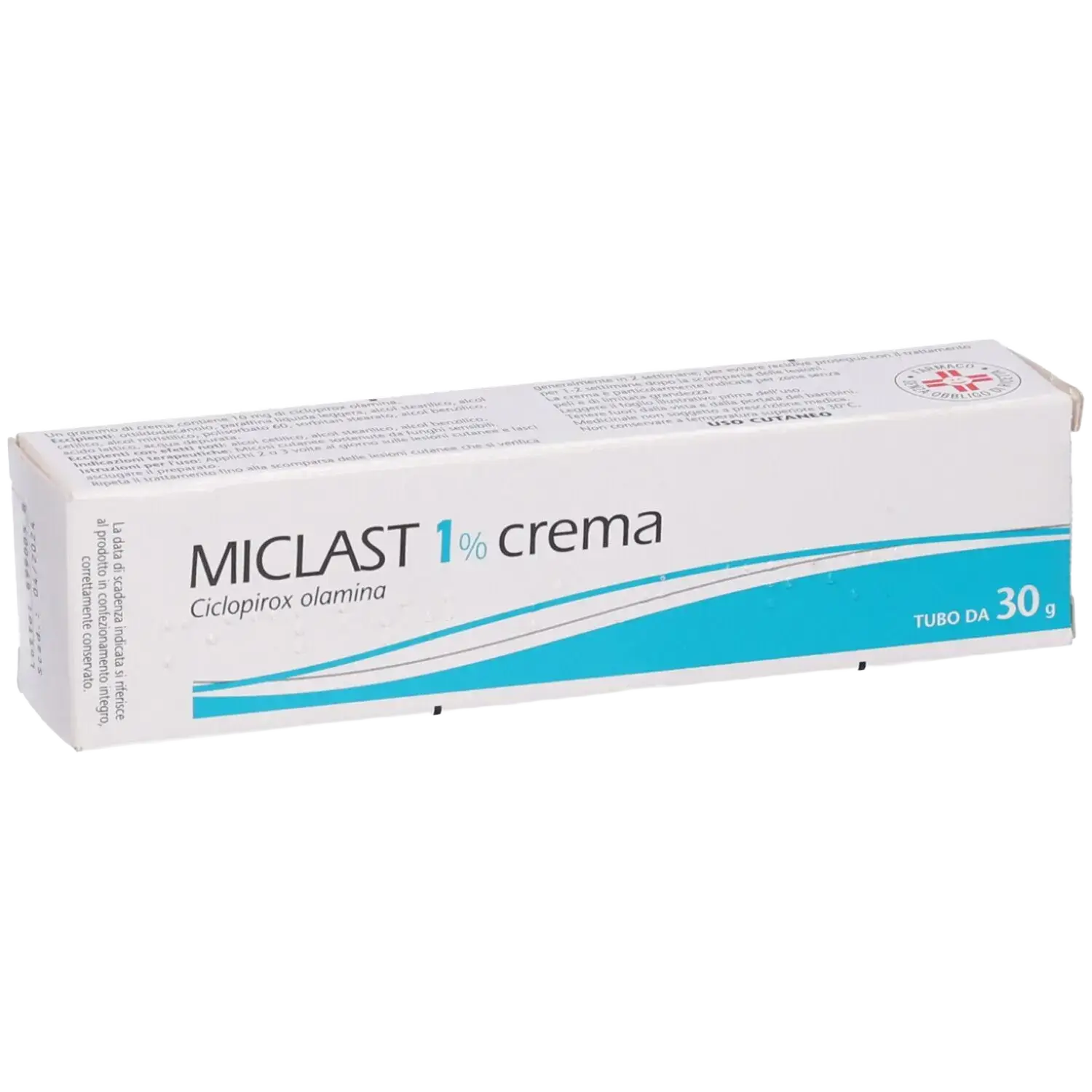 Pierre Fabre Dermatologie Miclast 1% Cream Ciclopirox Olamine