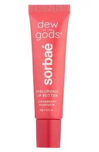 dew of the gods Sorbaé Hyaluronic Lip Butter Strawberry Mandarin