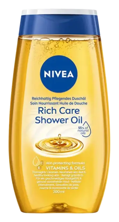 Nivea Rich Caring Shower Oil Finland