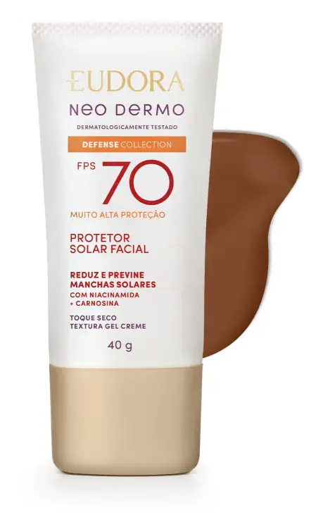 Eudora Neo Dermo Defense Protetor Solar SPF 70 4