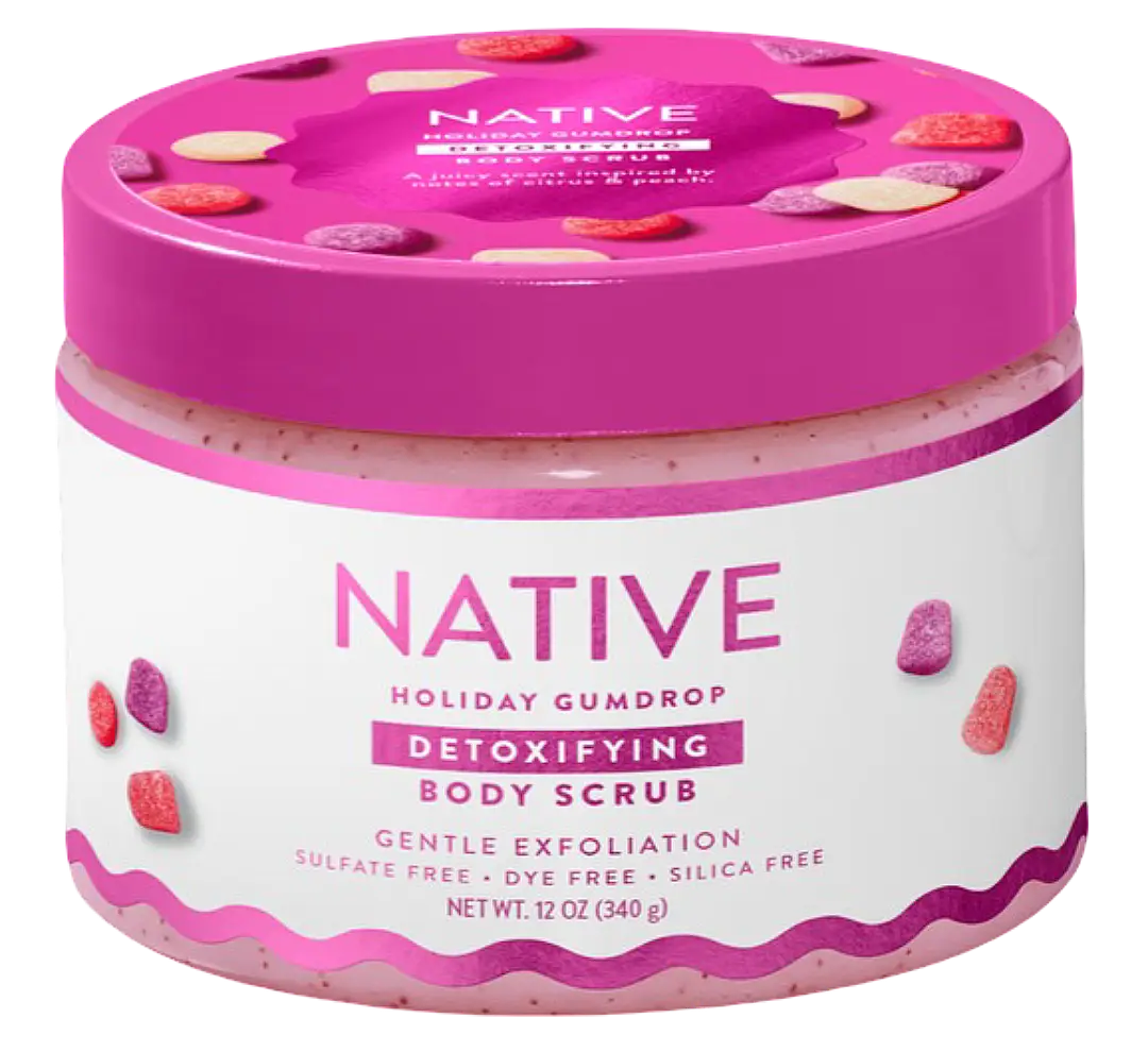 Native Detoxifying Body Scrub Holiday Gumdrop