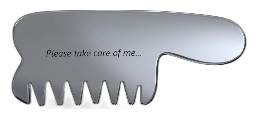 Please Take Care of Me Massage Comb