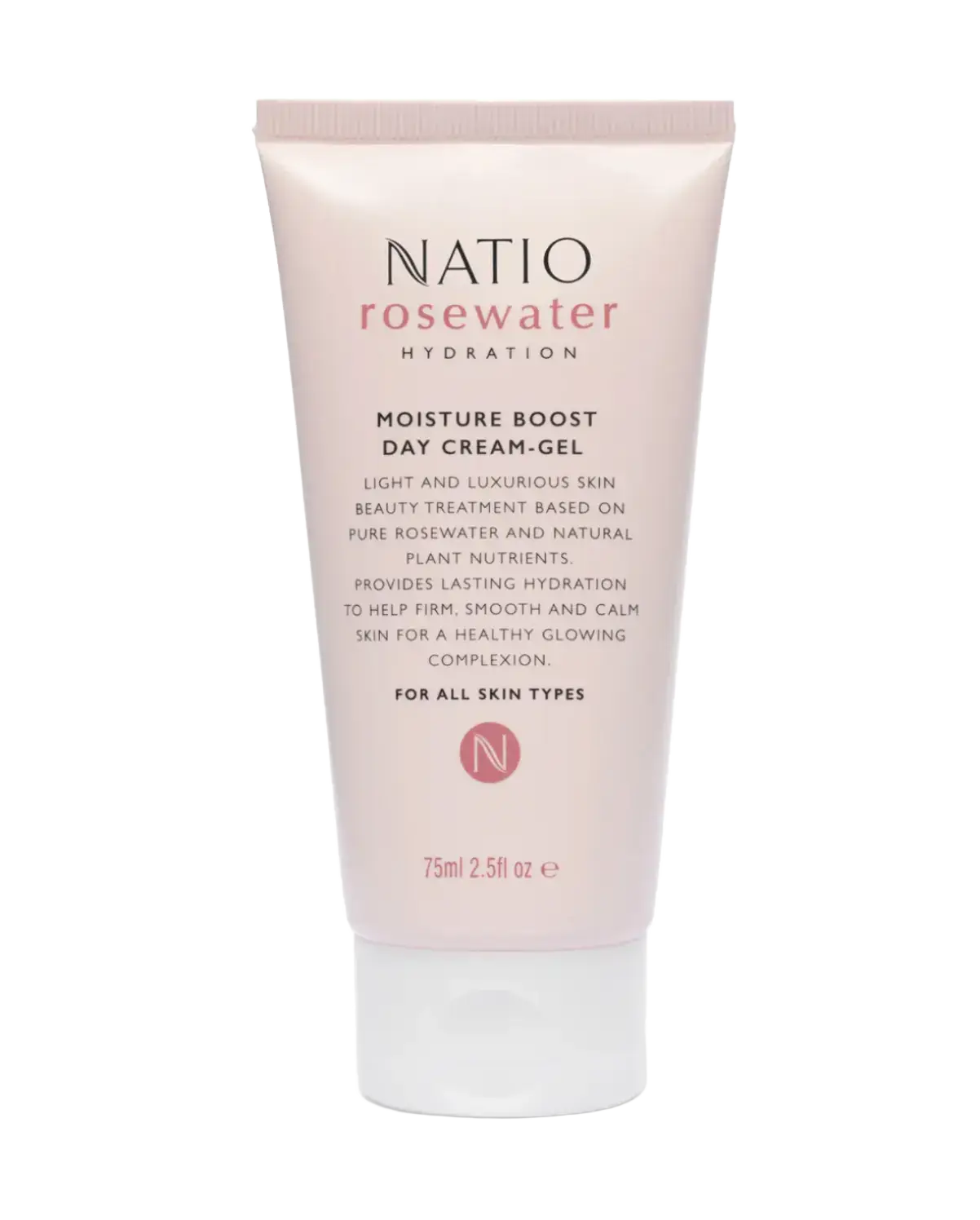 Natio Rosewater Hydration Moisture Boost Day Cream-Gel
