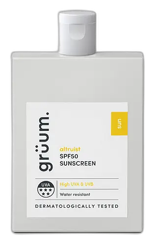 grüum SPF 50 5 UVA Face Sunscreen