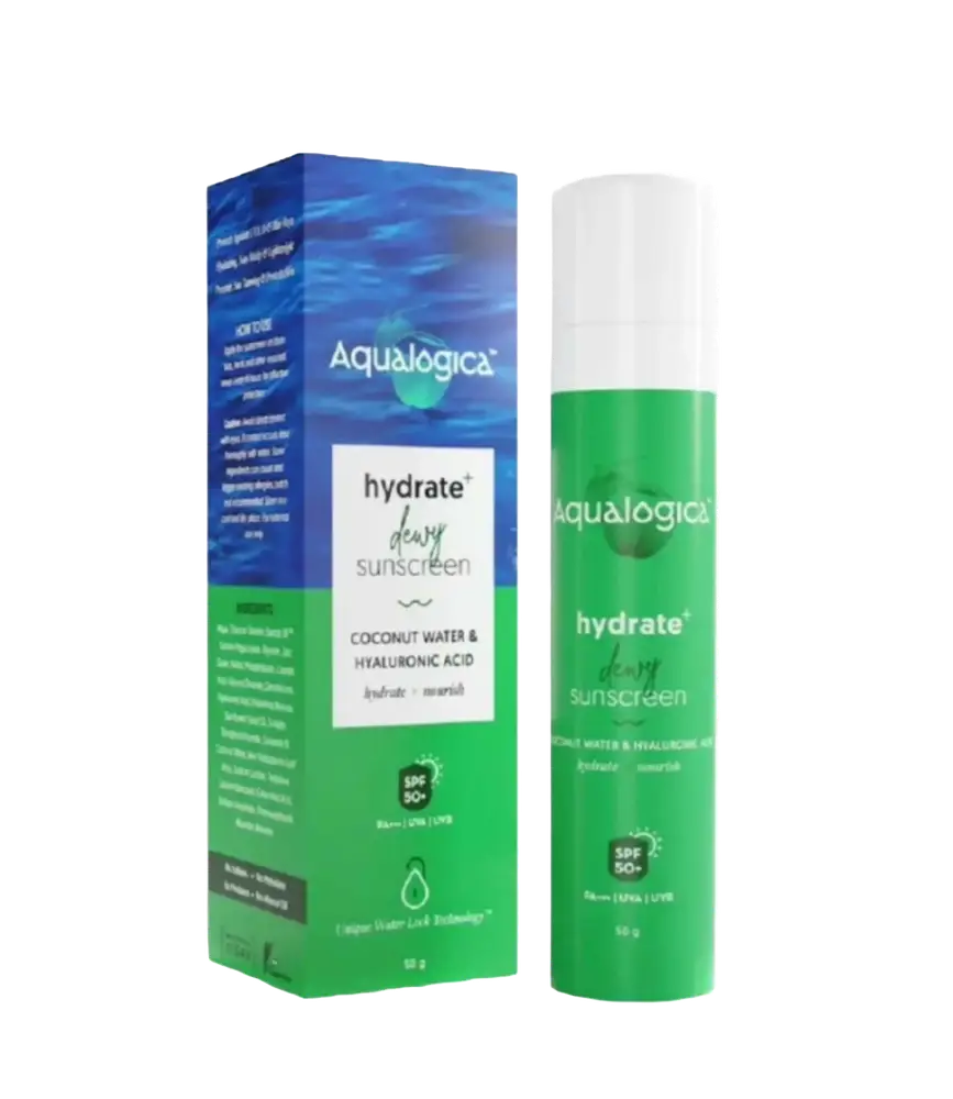 Aqualogica Hydrate+ Dewy Sunscreen SPF 50+