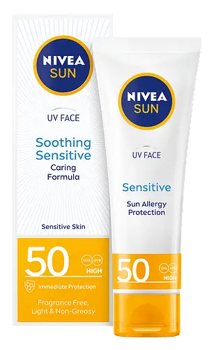 Nivea Sun Soothing Sensitive Sun Lotion SPF50+