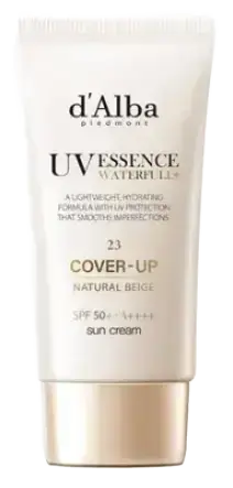 D'Alba UV Essence Waterfull+ Cover Up Sun Cream SPF 50+ 23