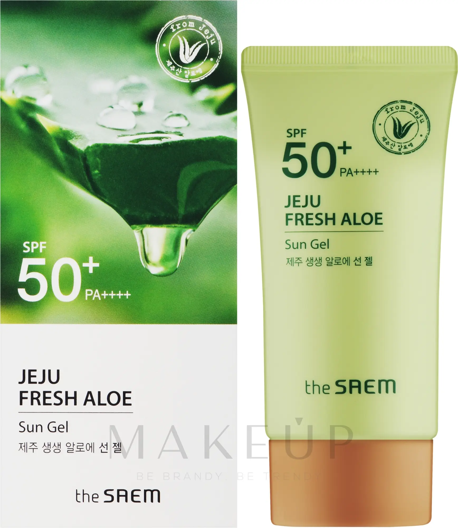 The Saem Jeju Fresh Aloe Sun Gel SPF 50+