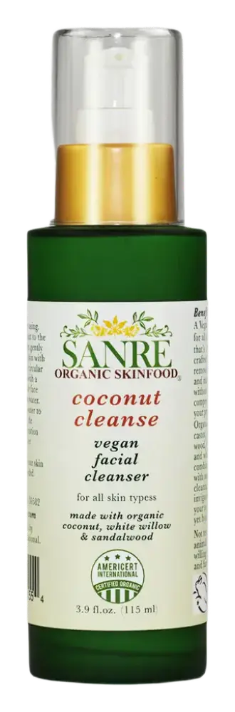 SanRe Organic Skinfood Coconut Cleanse Facial Cleanser