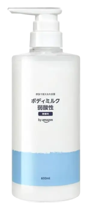 Amazon Basics Mildly Acidic Body Milk Fragrance-Free Japan