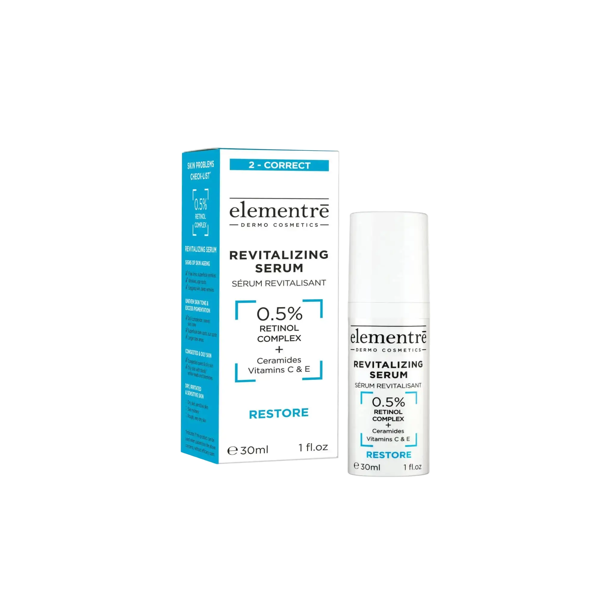 Elementrē 0.5% Retinol Revitalizing Serum