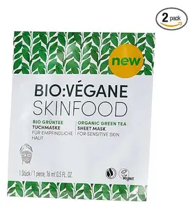 Bio:Vegane Organic Green Tea Sheet Mask