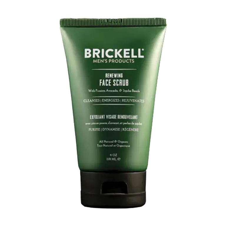 Brickell Men's Products Renewing Face Scrub US (Tube)