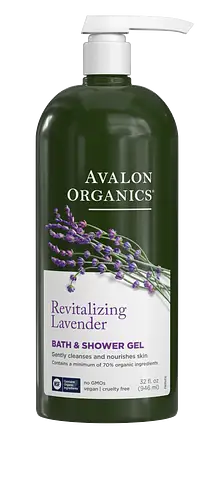 Avalon Organics Revitalizing Lavender Bath & Shower Gel