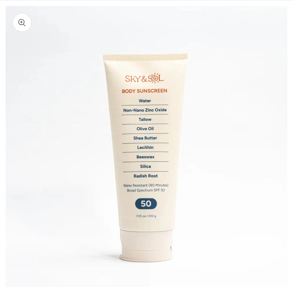 Sky And Sol Body Sunscreen SPF 50