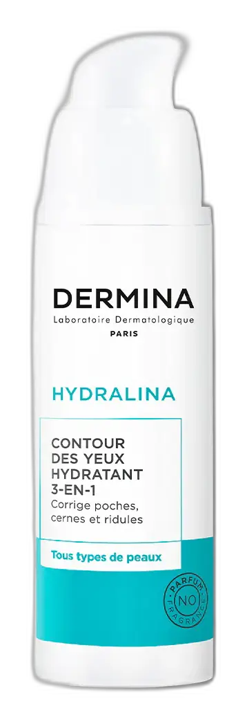 Dermina Hydralina 3-In-1 Moisturizing Eye Cream