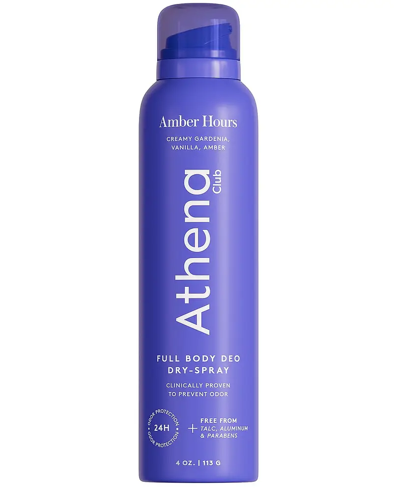 Athena Club Full Body Deo Dry-Spray Amber Hours