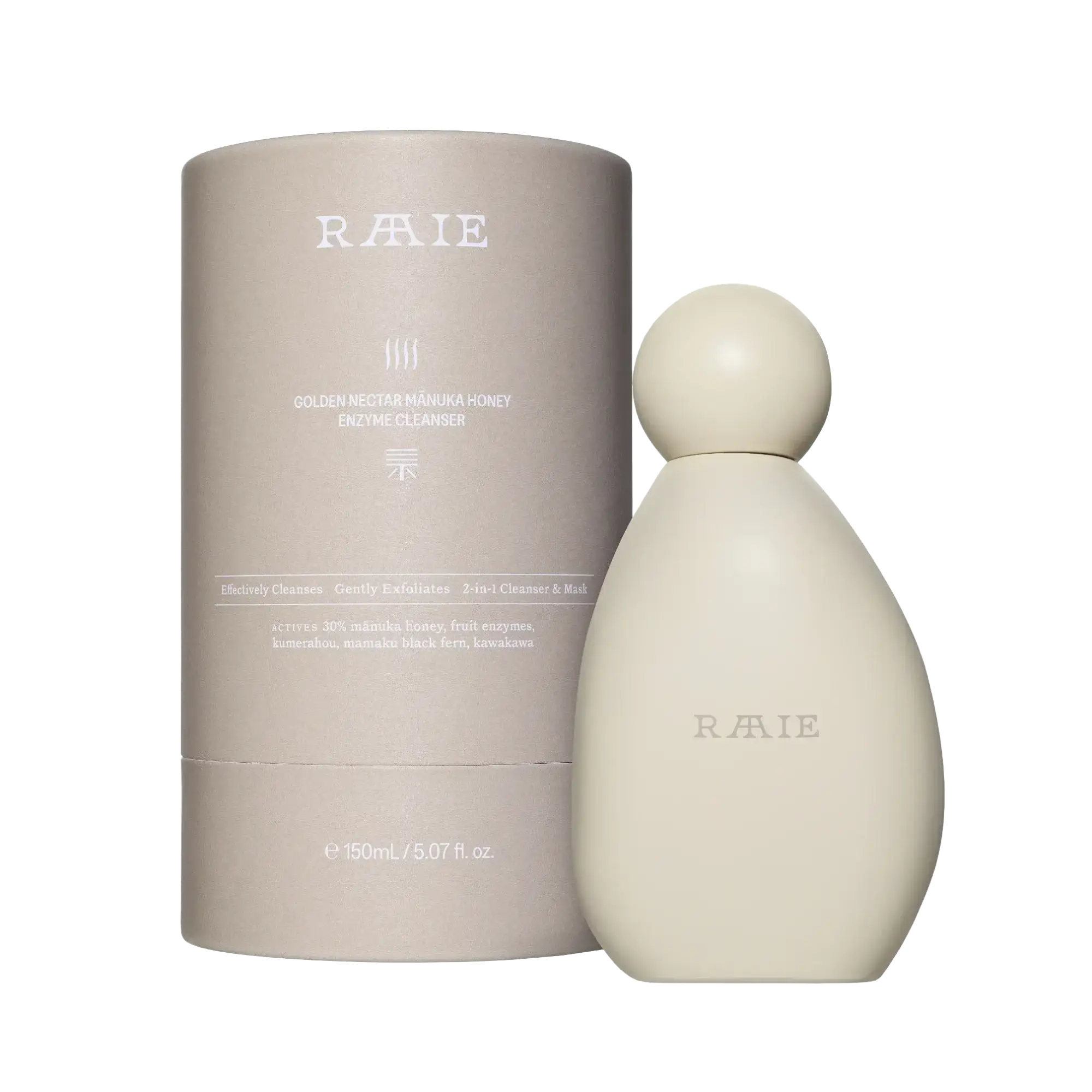 Raaie Golden Nectar Mānuka Honey Enzyme Cleanser