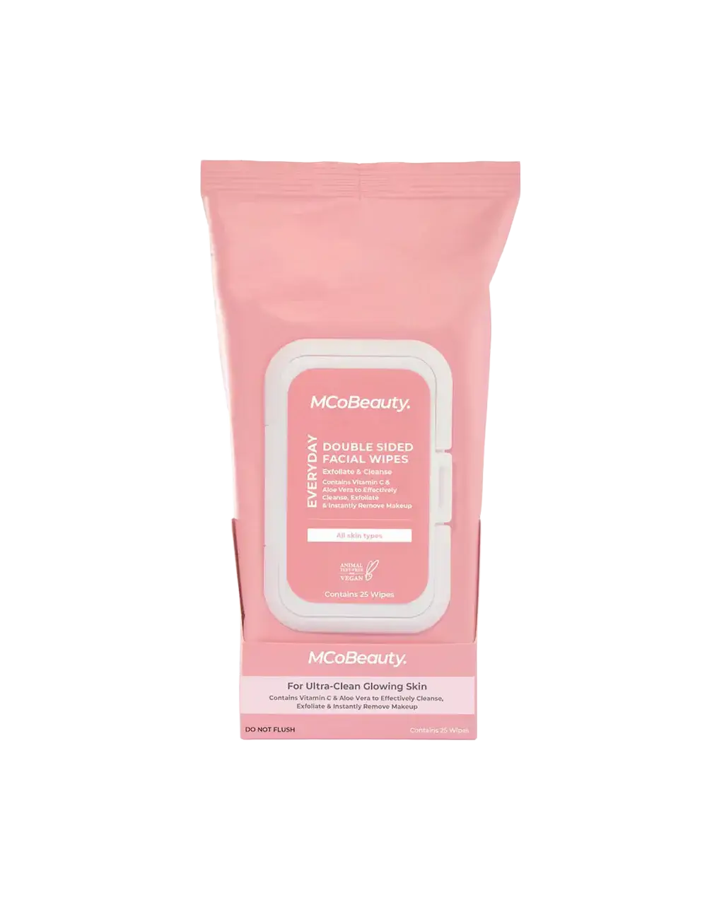 MCoBeauty. Double Sided Facial Wipes