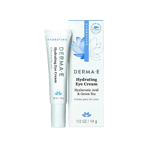 Derma E Hydrating Eye Cream with Hyaluronic Acid & Green Tea