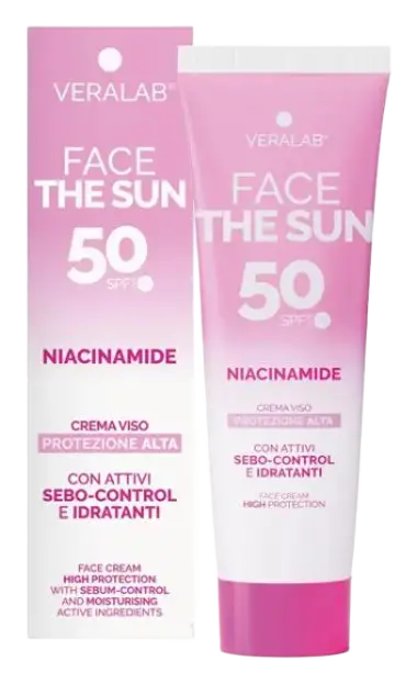 VeraLab Face The Sun Niacinamide Face Cream SPF 50