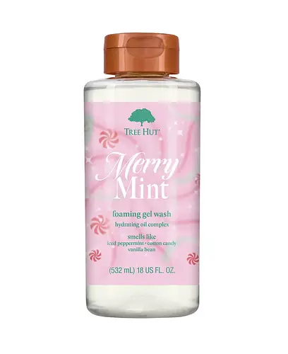 Tree Hut Foaming Gel Wash Merry Mint