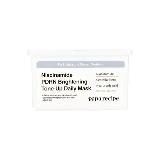 Papa Recipe Niacinamide PDRN Brightening Tone-Up Daily Mask