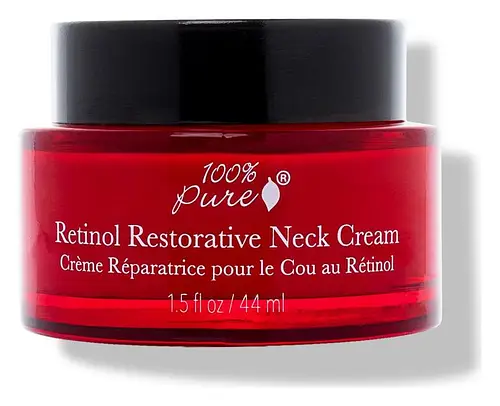 100% Pure Retinol Restorative Neck Cream