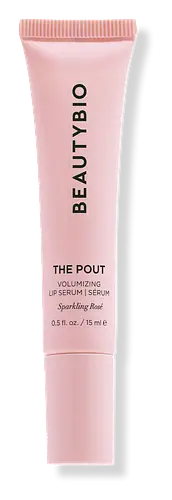 BeautyBio The Pout Sparkling Rosé Volumizing Lip Serum