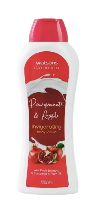 Watsons Love My Skin Pomegranate & Apple Invigorating Body Lotion Philippines