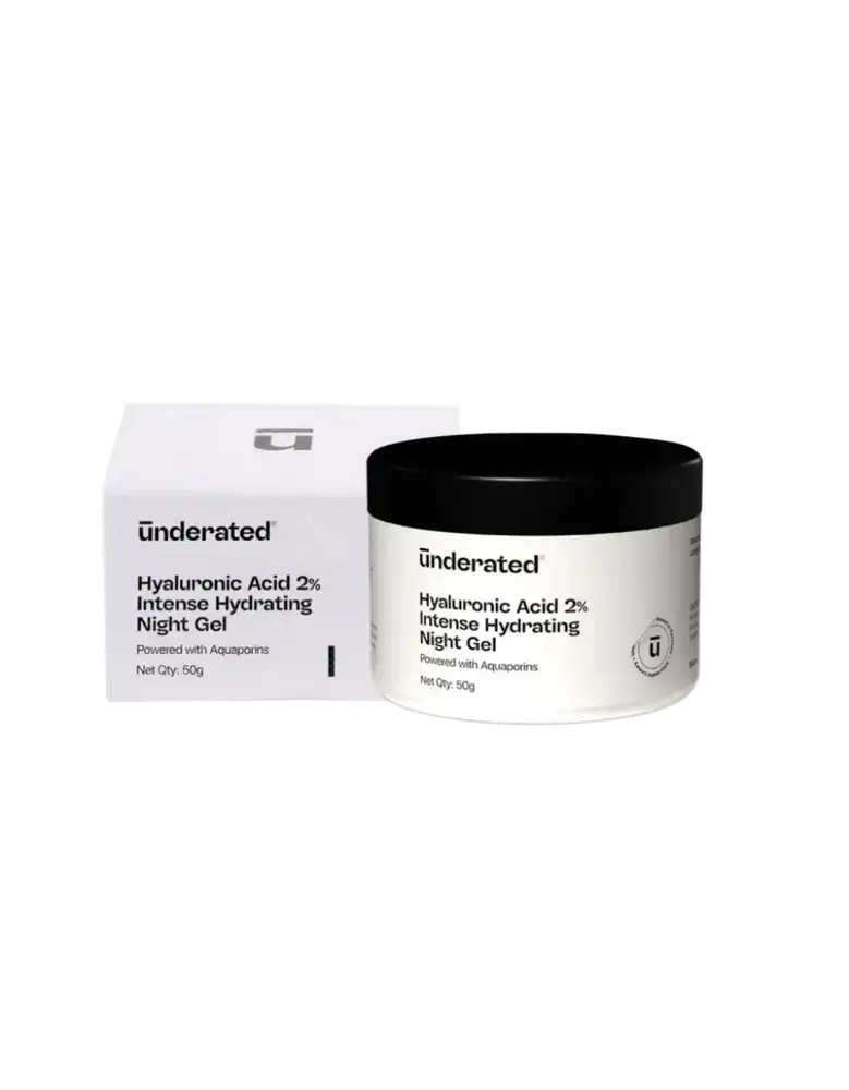 Underated Hyaluronic Acid 2% Intense Hydrating Night Gel