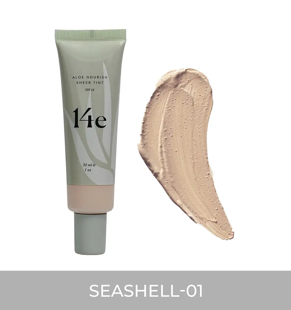 14e Cosmetics Aloe Nourish Sheer Tint Seashell-01