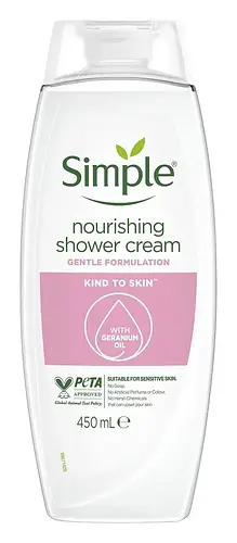 Simple Skincare Nourishing Shower Cream