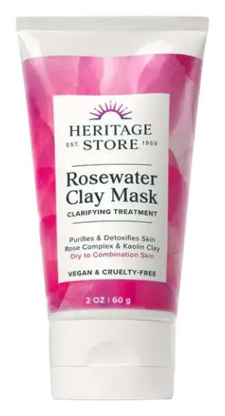 Heritage Store Rosewater Clay Mask