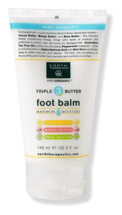 Earth Therapeutics Triple Butter Foot Balm