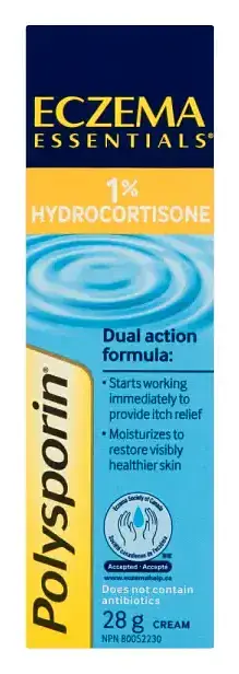 Polysporin Eczema Essentials 1% Hydrocortisone