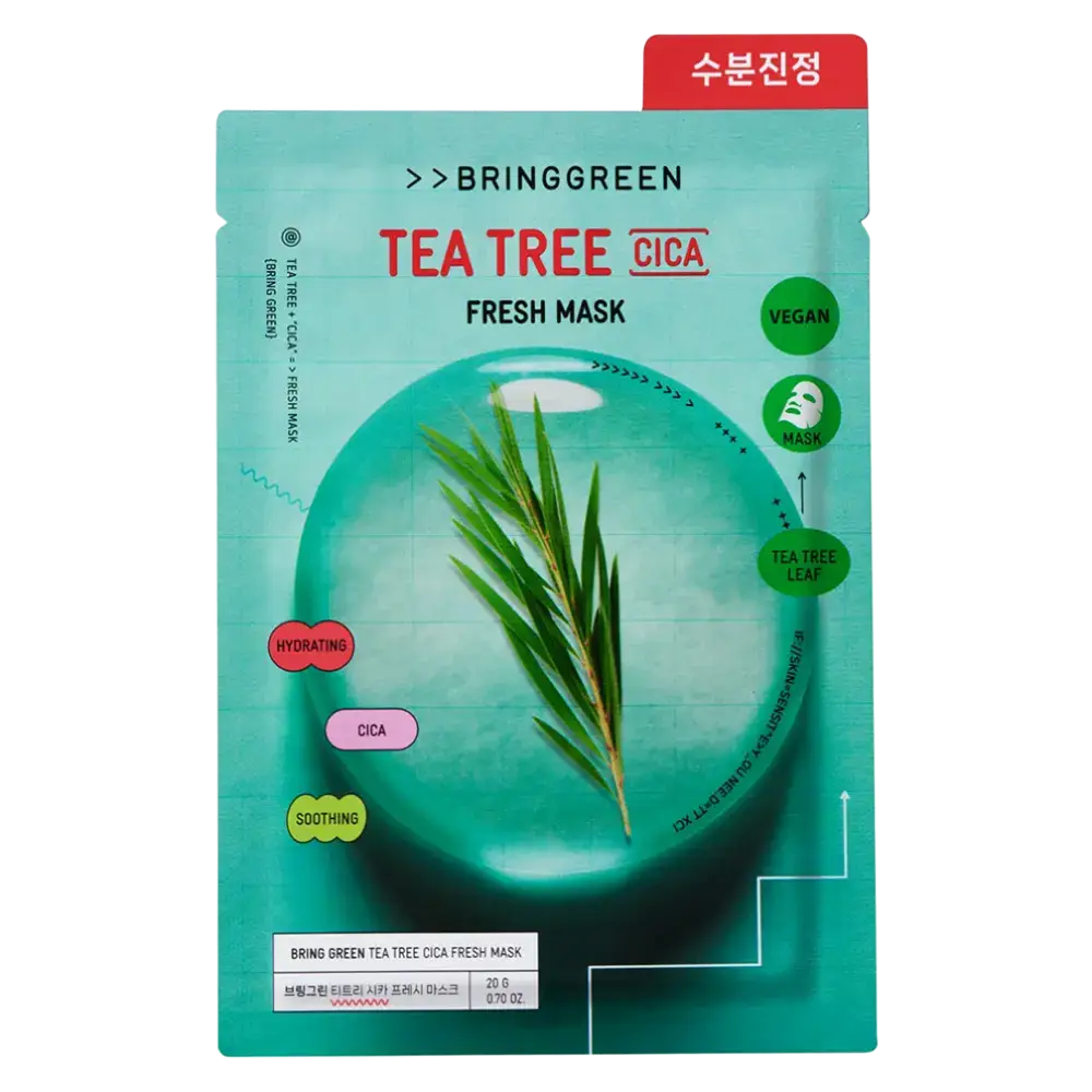 Bring Green Fresh Mask Sheet Tea Tree Cica