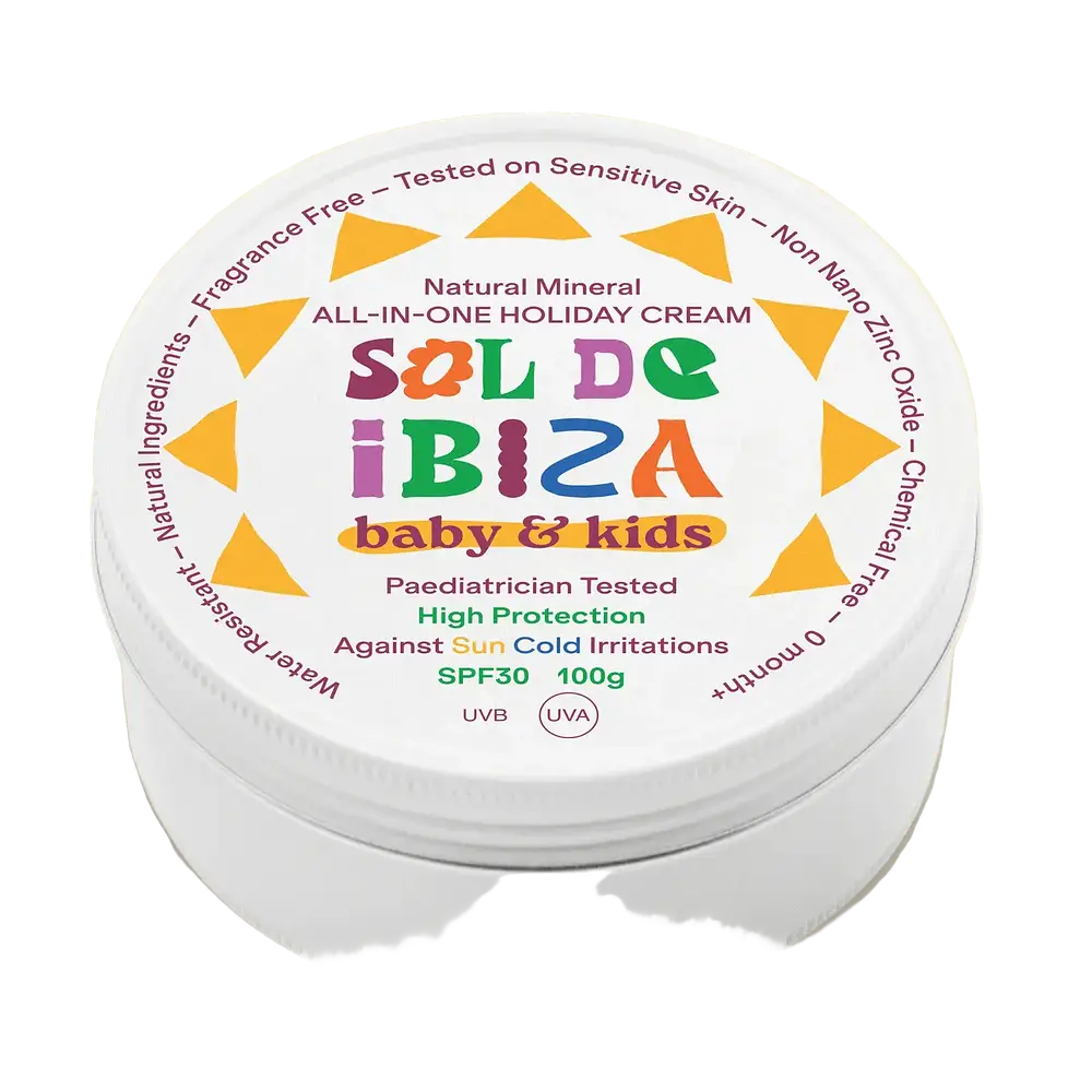 Sol De Ibiza Baby & Kids SPF30 Mineral All-In-One Holiday Cream